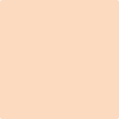 87-Juno: Peach a paint color by Benjamin Moore avaiable at Clement's Paint in Austin, TX.