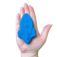 3D Printed One Piece Rocket Bath Bomb Mold