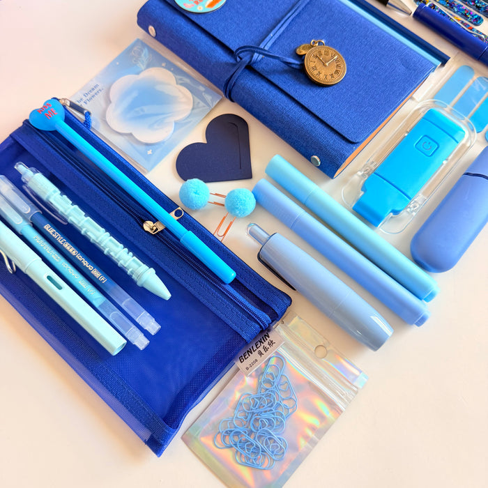 Blue Bookish Stationery Gift Box