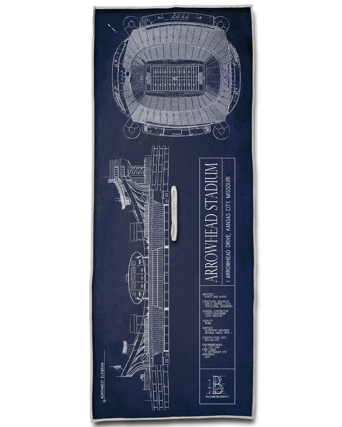 Arrowhead Stadium Golf Towel
