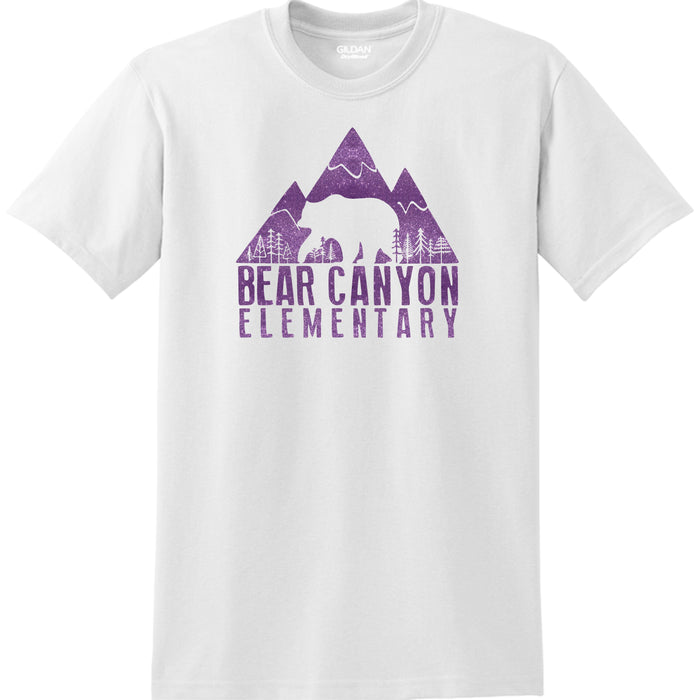 Bear Canyon Basic Tee LOGO Design- Matte or Glitter