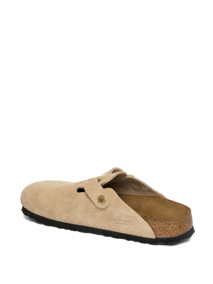 BIRKENSTOCK Boston camoscio beige BOSTON D 1030883-SANDCASTLE