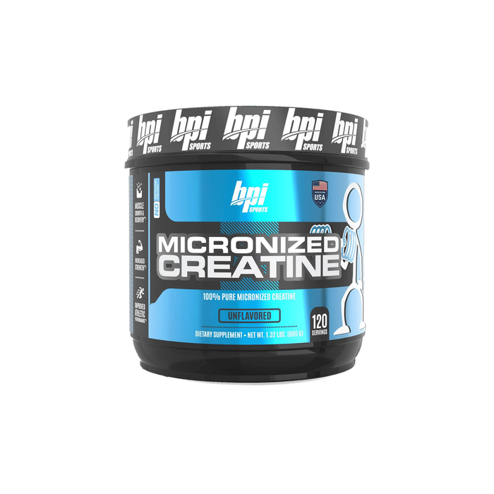 BPI Micronized Creatine 120 Servings - IRONGEAR Fitness