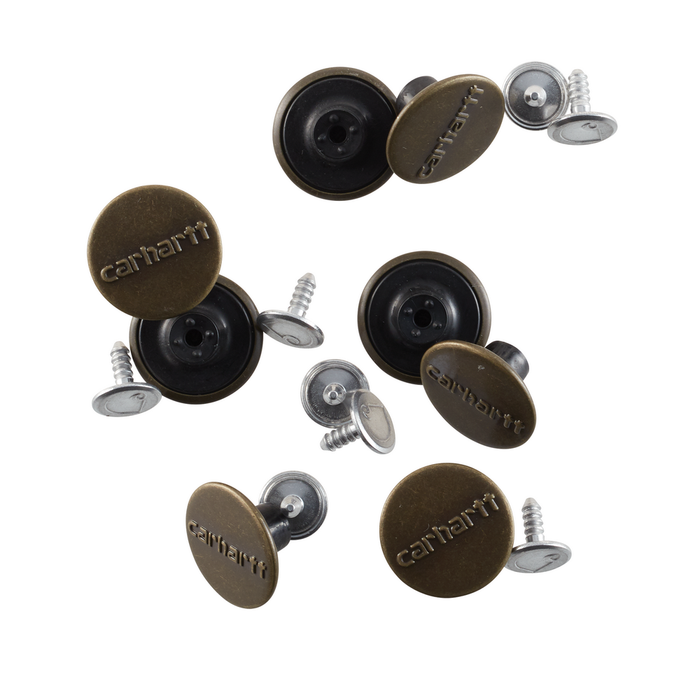 Button Kit - C01-Antique Brass | Carhartt 105515
