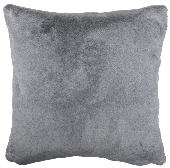Cashmere Mica Faux Fur Euro Sham - 26"x26"