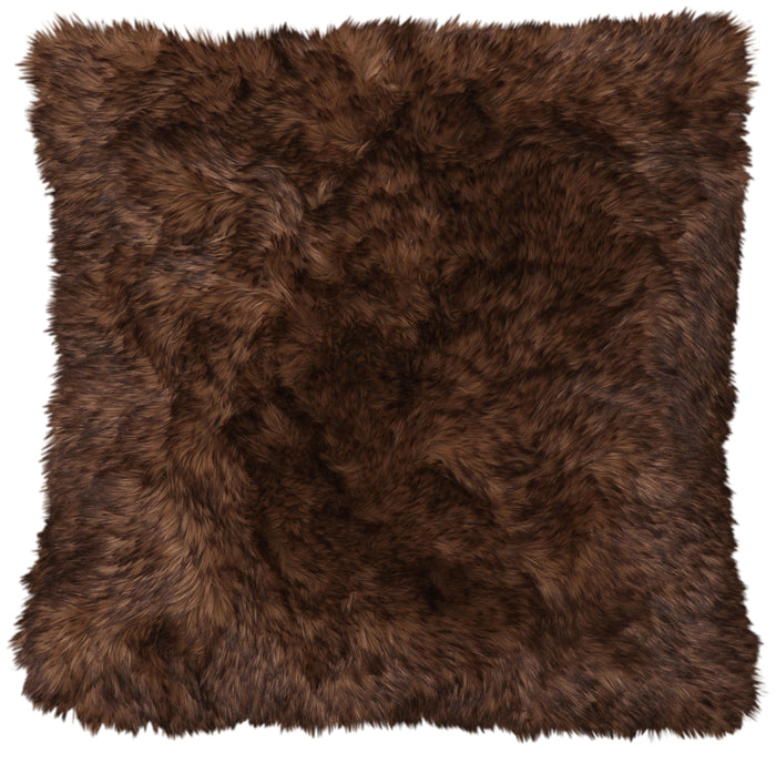 Cave Bear Faux Fur Euro Sham - 26"x26"