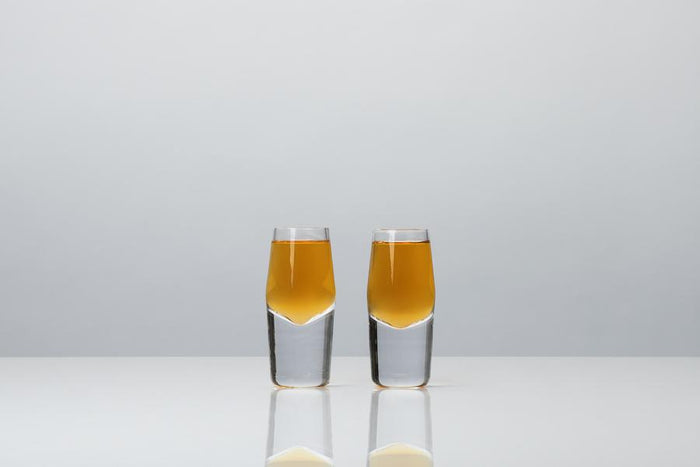 CRYSTAL HEAVYWEIGHT SHOT GLASSES | COCKTAIL