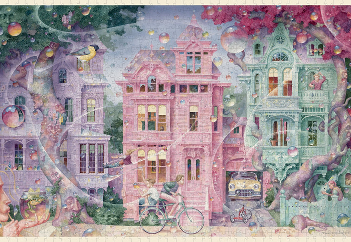 Daniel Merriam: Bubble Street | 1,000 Piece Jigsaw Puzzle