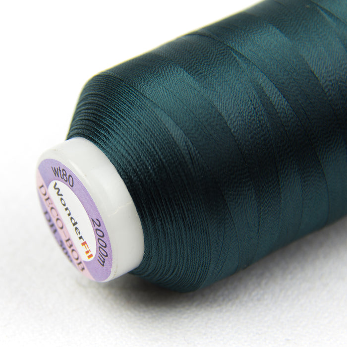 Decobob | Dark Green 509 | 80wt Thread