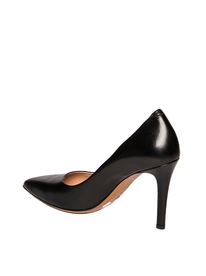 FRANCO RUSSO décolleté in nappa nero<BR/> 1801/S NAPPA-NERO