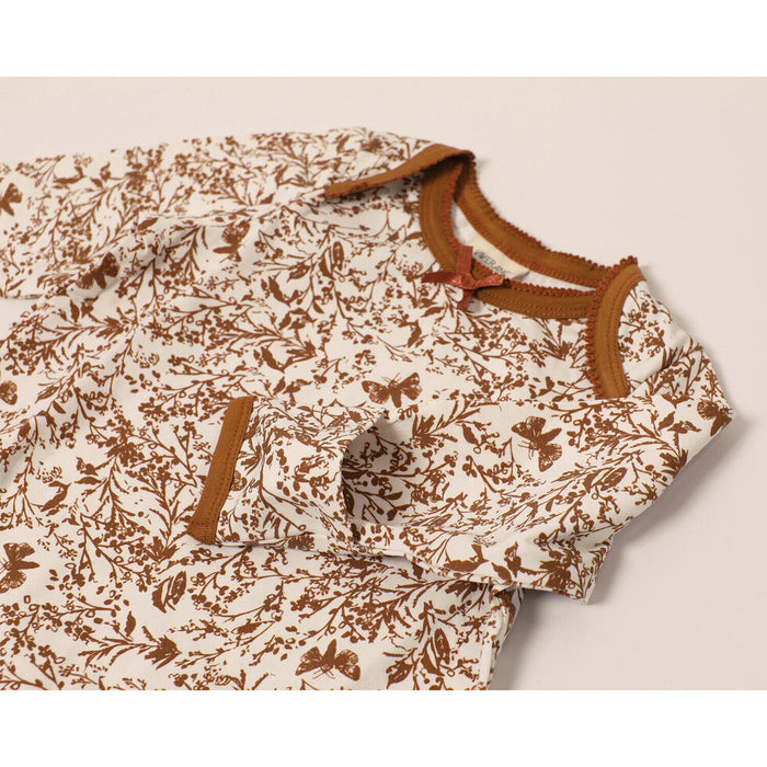 Floral Butterfly Baby Sleep Gown (Organic Cotton)