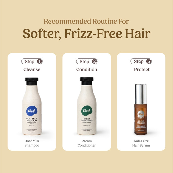 best routine for softer and frizz free hair