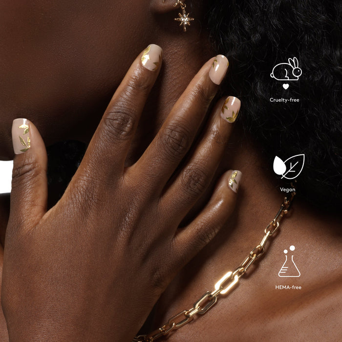 Gel Nail Wraps - Golden Era