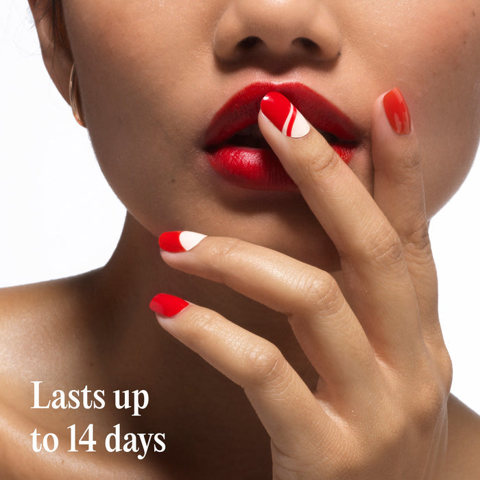Gel Nail Wraps - Lady in Red
