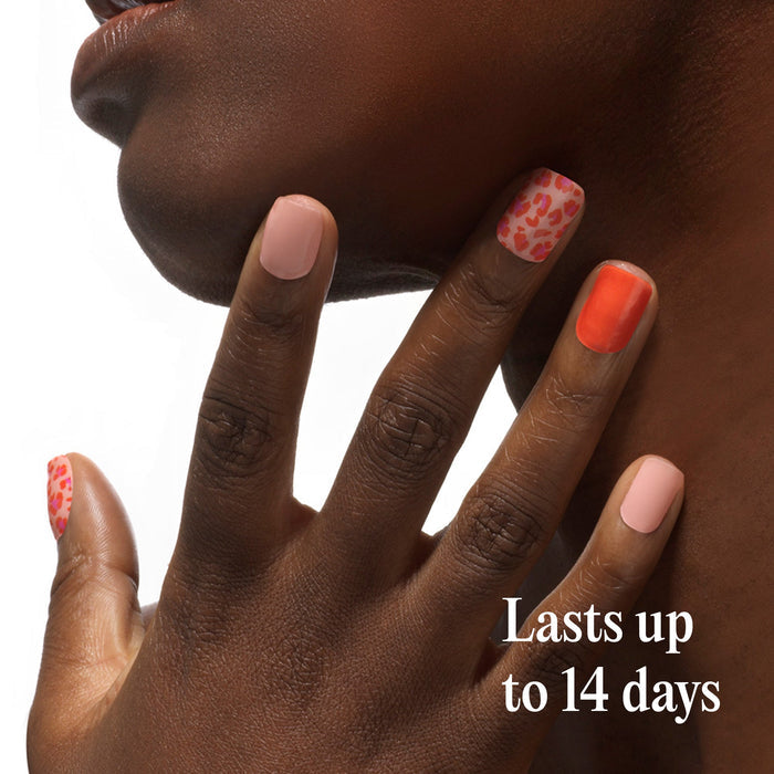 Gel Nail Wraps - Red Hot Spots