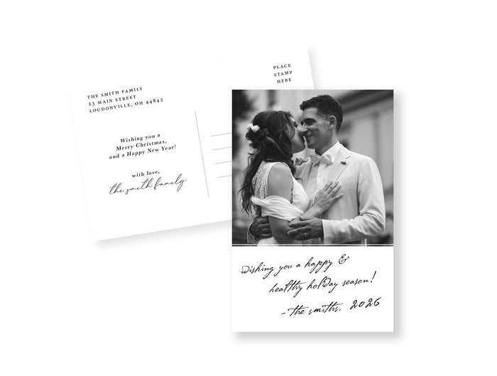 Hand Written Postcard