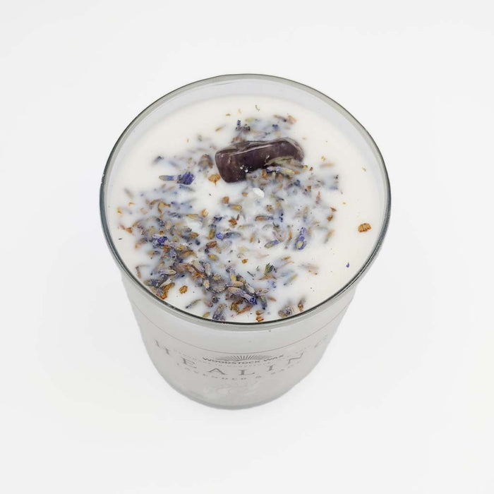 Healing Scented Jar Candle - Lavender and Sage