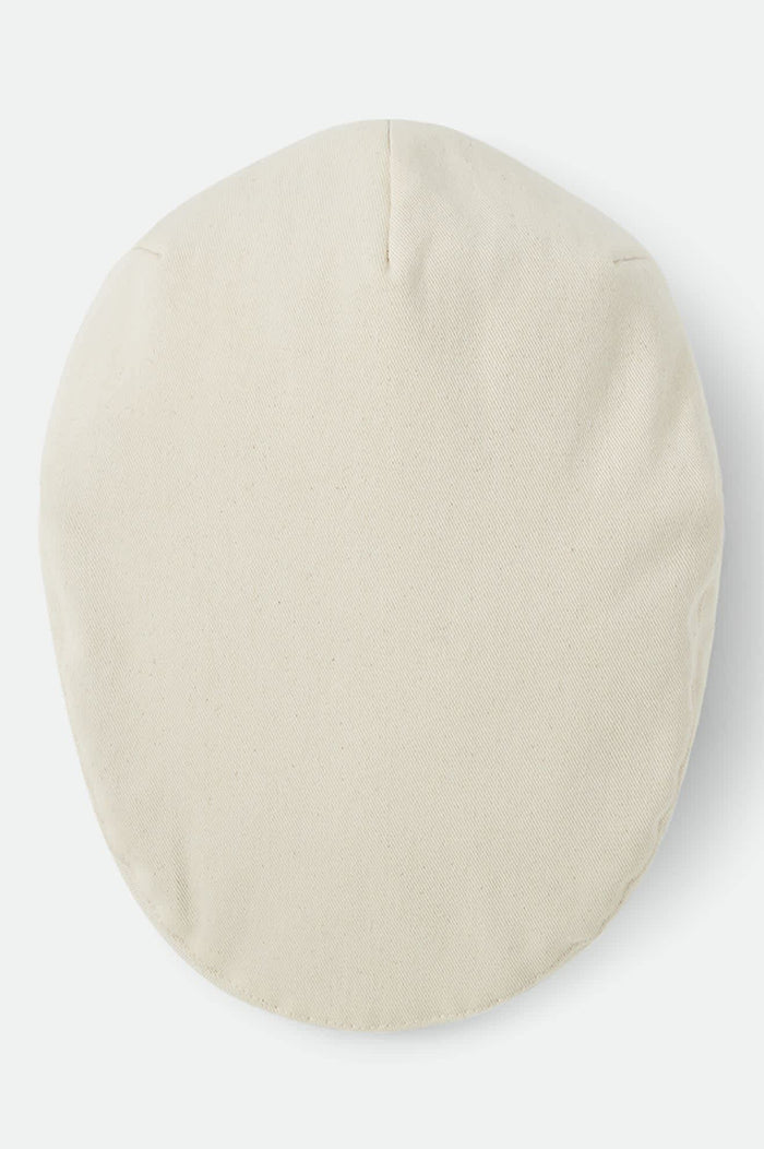 Unisex Hooligan Flat Cap in the color Egret White - Additional Laydown image