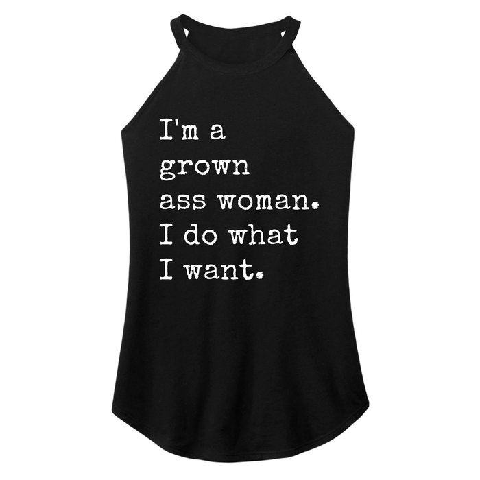 I'm A Grown Ass Woman Tank | OG Rocker Tank