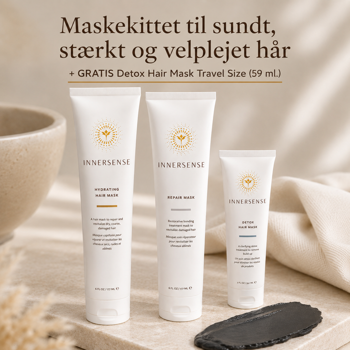 Innersense - Maskekittet til sundt, stærkt og velplejet hår GRATIS detox maske