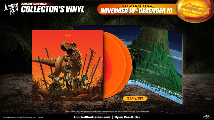 Jurassic Park Vol. 2 - 2 LP Vinyl Soundtrack