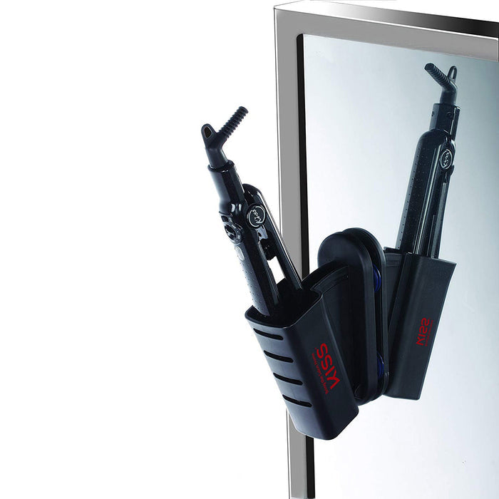 KISS Flat Iron Stand Convenient and Safe Storage for Most Hot Styling Tools - ikatehouse