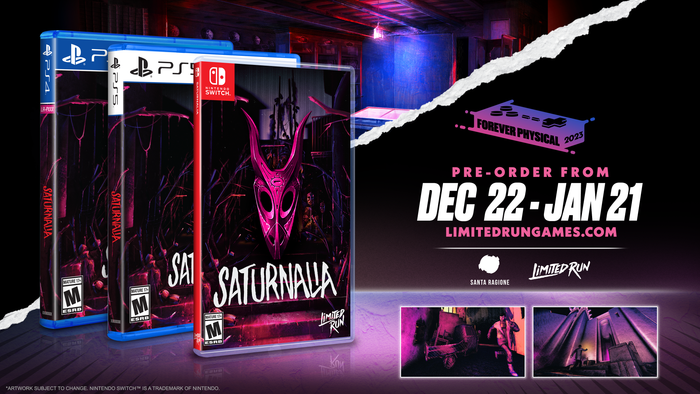 Limited Run #545: Saturnalia (PS4)