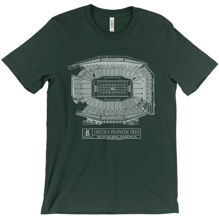 Lincoln Financial Field (Plan View) T-Shirts
