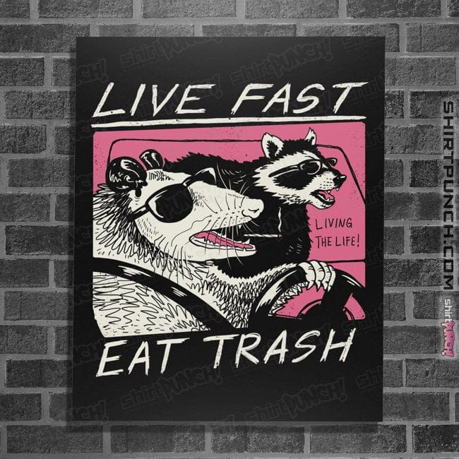 Posters / 4"x6" / Black