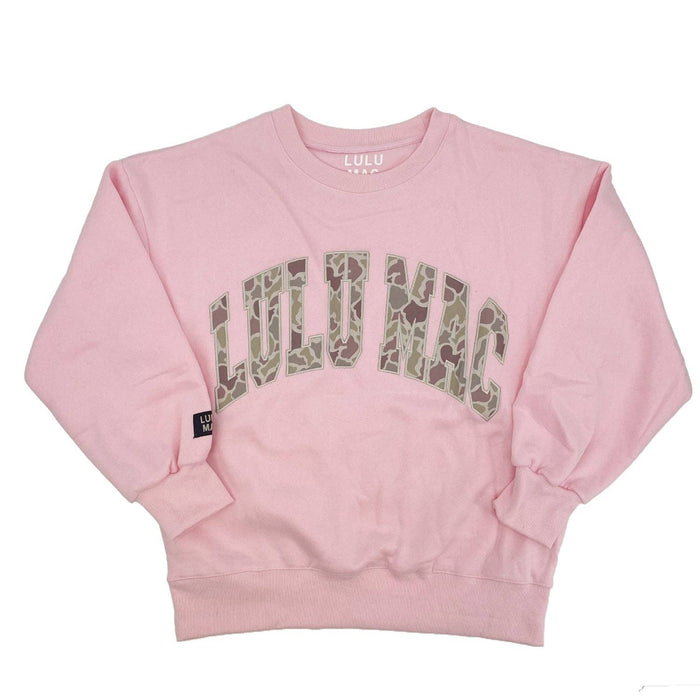 LM-CAMO LIGHT PINK Sweatshirt