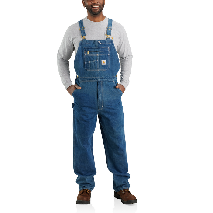 Loose Fit Denim Bib Overall - DST-Darkstone | Carhartt 104672