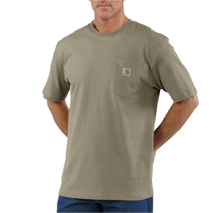 Loose Fit Heavyweight Short-Sleeve Pocket T-Shirt - DES-Desert | Carhartt K87