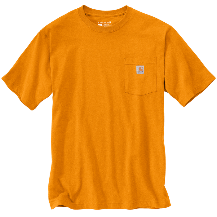 Loose Fit Heavyweight Short-Sleeve Pocket T-Shirt - Q90-Rust Heather | Carhartt K87
