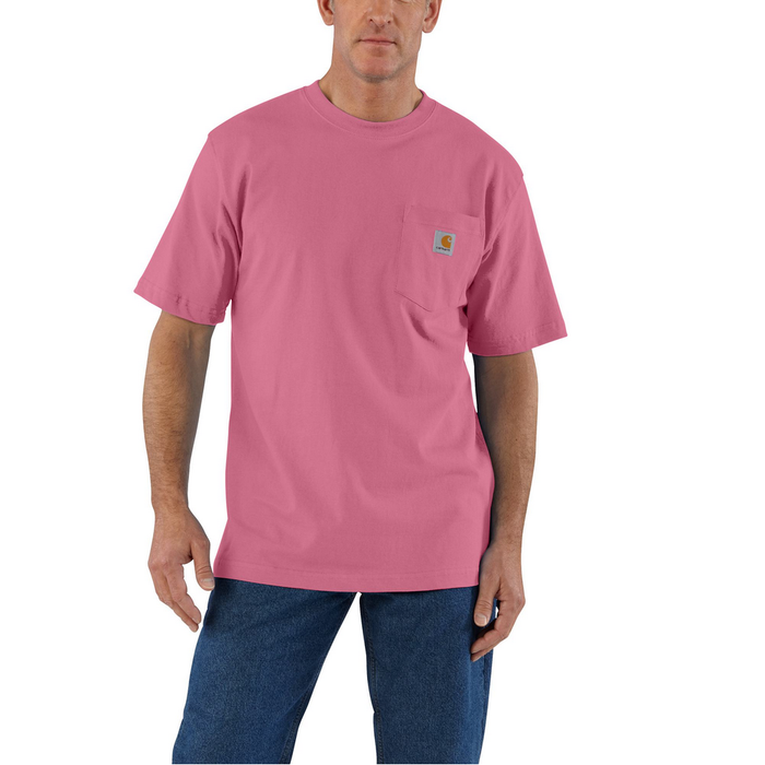 Loose Fit Heavyweight Short-Sleeve Pocket T-Shirt - V73-Woodrose | Carhartt K87