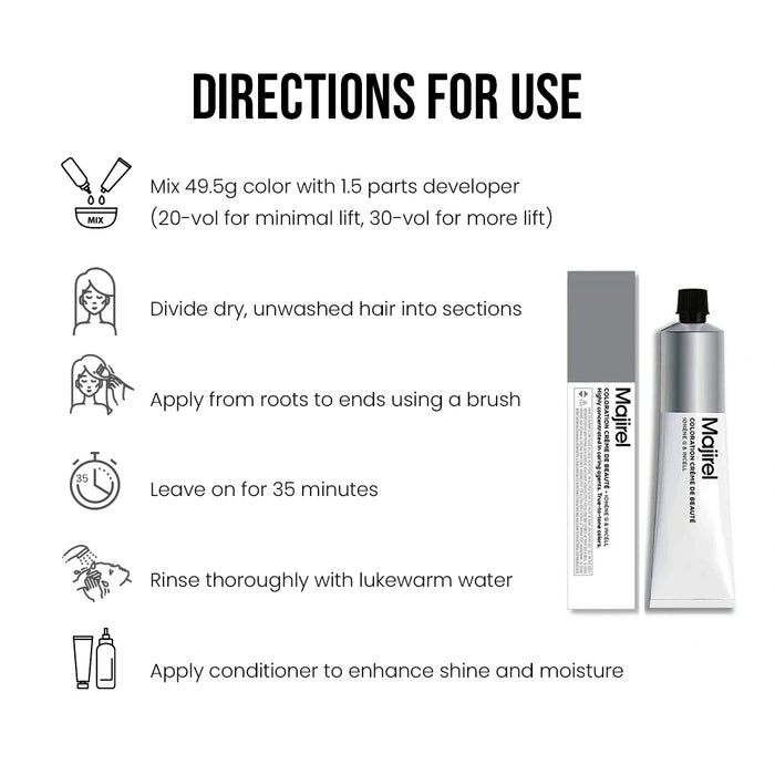 Loreal Majirel 5.15 Light Brown With Mahogany Ash 50Ml
