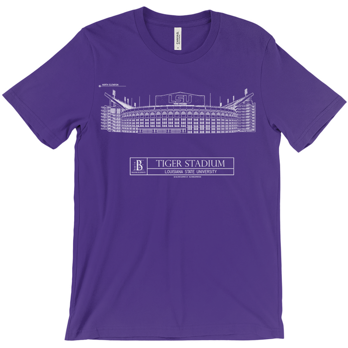 LSU Tiger Stadium Unisex T-Shirts