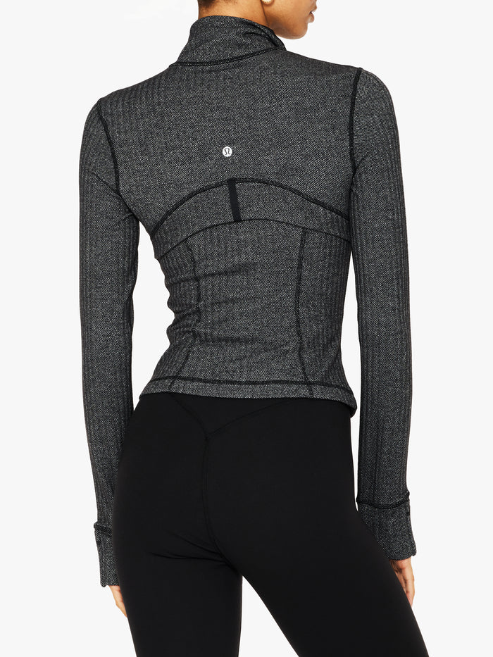 Lululemon Define Cropped Jacket Herringbone