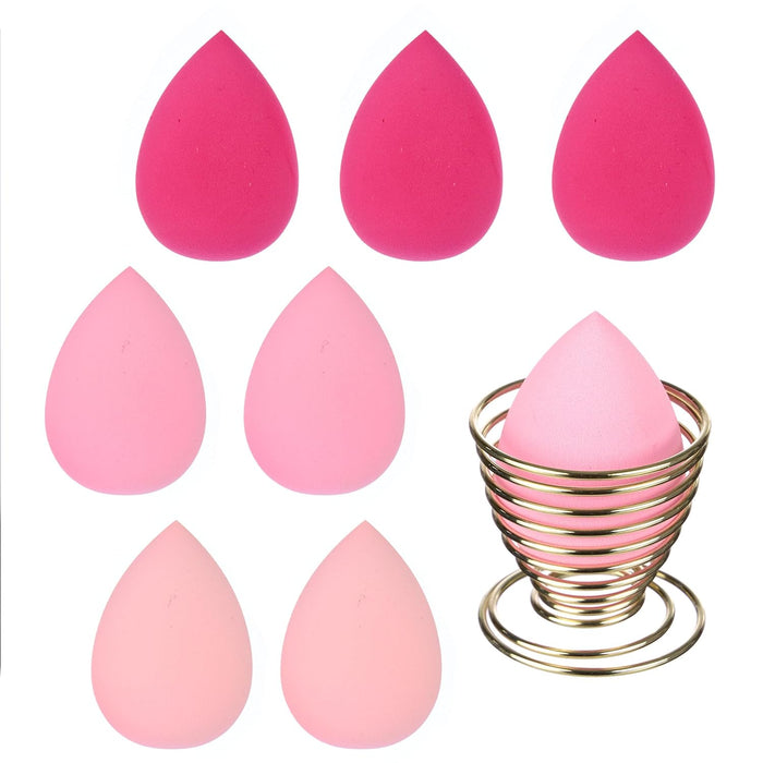 MHB Beauty Sponge with Holder Set 8pk