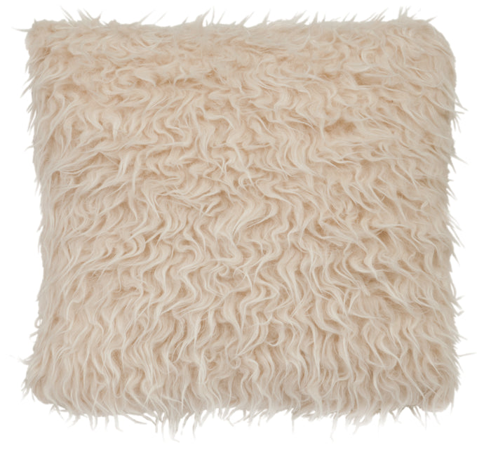 Mongolian Faux Fur Euro Sham - 26"x26"
