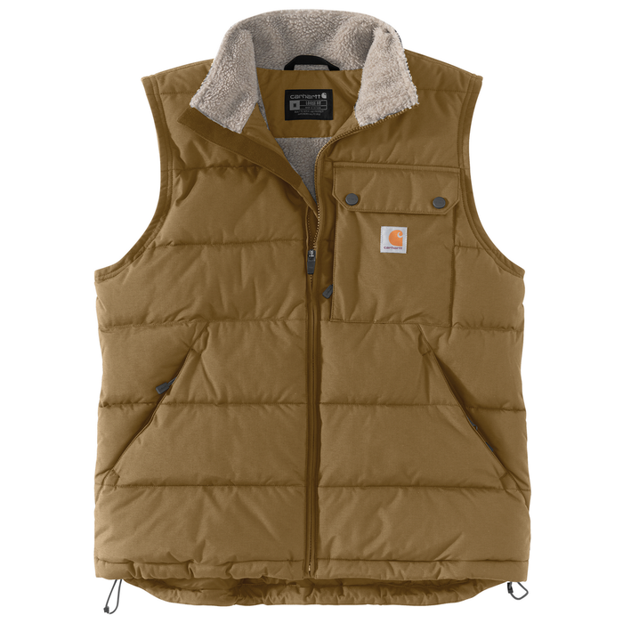 Montana Loose Fit Insulated Vest - B33-Oak Brown | Carhartt 105475