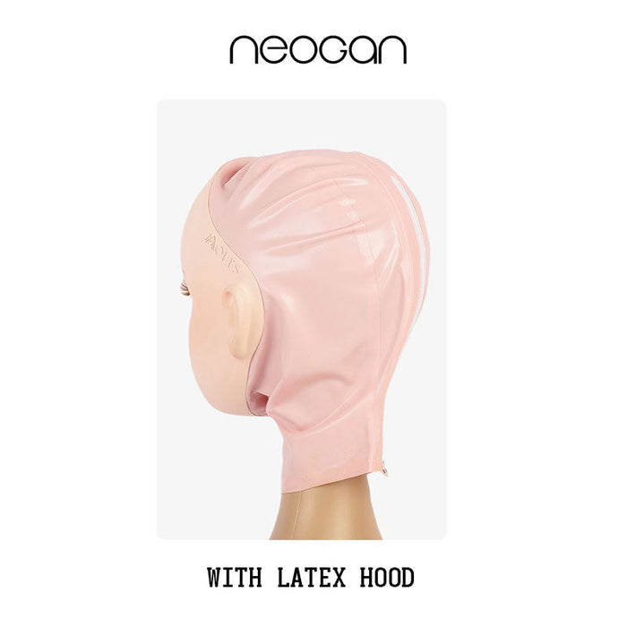 With latex hood / Without Gag / M(52-58cm)
