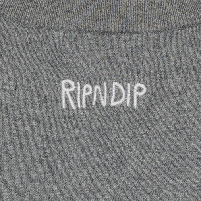 RIPNDIP Nermal S Thompson Knit Tee (Heather Grey)