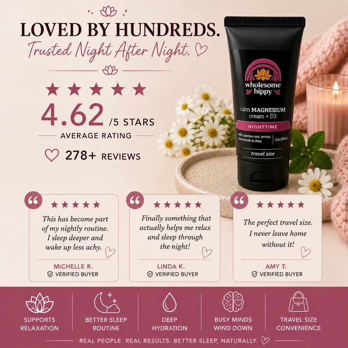 Nighttime Calm Cream | Magnesium Cream & Body Butter | 2oz