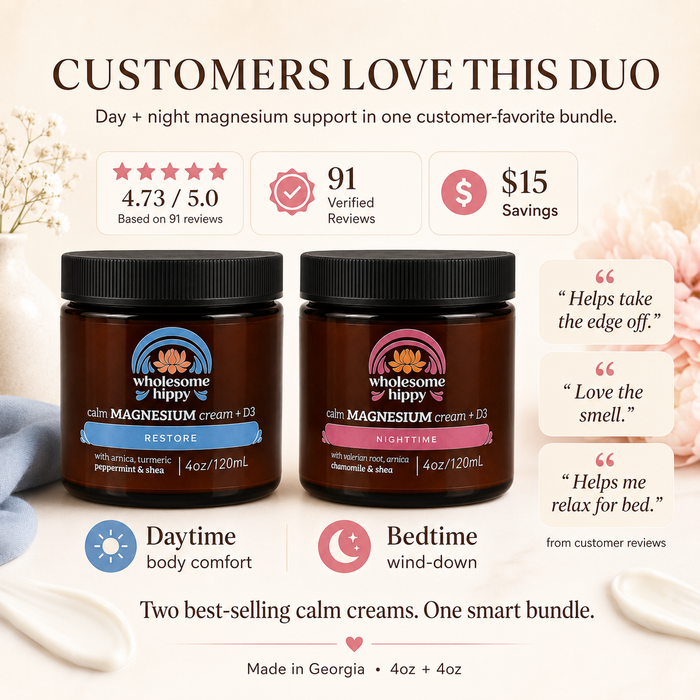 Nighttime + Restore Calm Cream Bundle