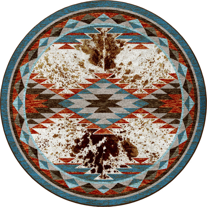 Image of an area rug, Nova Cowhide - Rancher