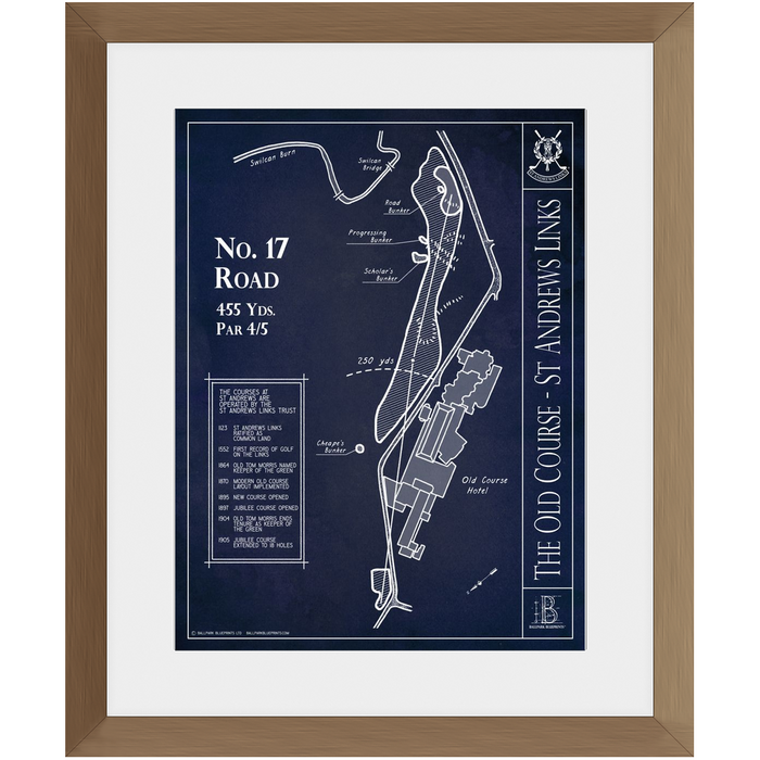 Framed Print - 12x16" - Walnut