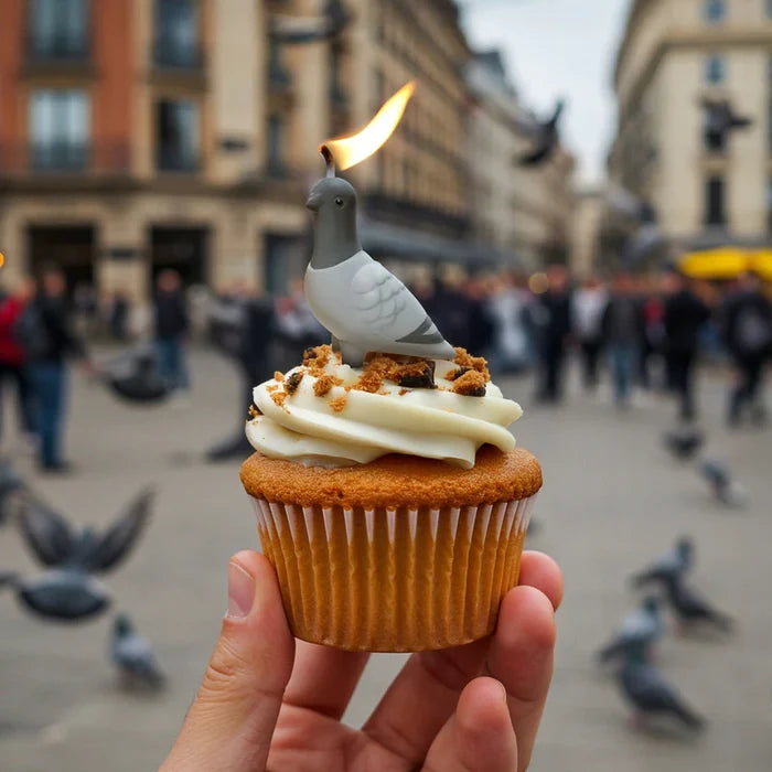 Pigeon Birthday Candles