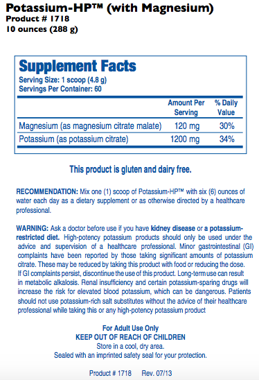 Potassium-HP by Biotics Research