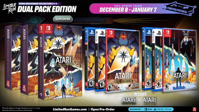 PS5 Limited Run #88 & #89: Atari Recharged Collection 3 + 4 Dual Pack Edition