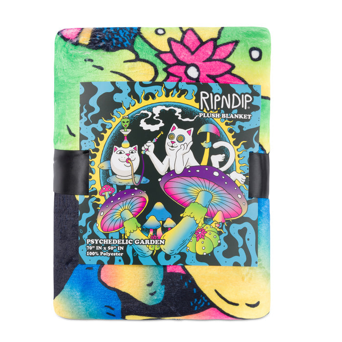 RIPNDIP Psychedelic Garden Fleece Blanket (Multi)